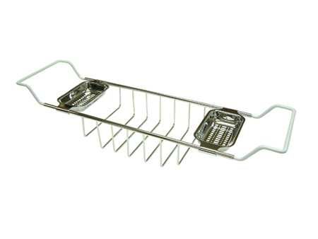 Kingston Brass Clawfoot Bath Tub Shelf CC2151, Chrome