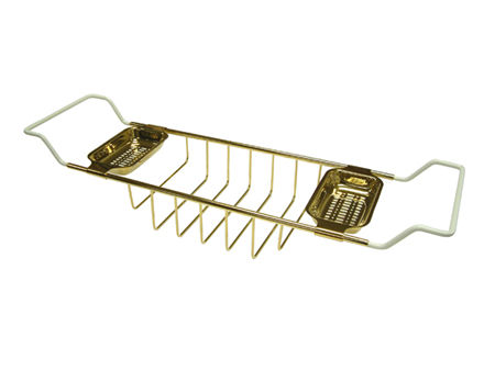 Kingston Brass Clawfoot Bath Tub Shelf CC2152, Polished Brass