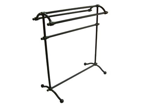 Kingston Brass Free Standing Towel Rack CC2295, Oil Rubbed Bronzekingston 