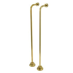 Kingston Brass Single Offset Water Supply Line CC462, Polished Brass