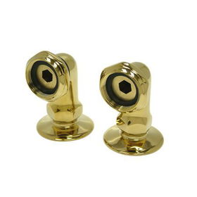 Kingston Brass 2 in. Height Deck Mount Faucet Riser CC2RS2, Polished Brass