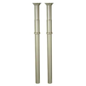 Kingston Brass Straight Water Supply Line Sleeve CC498, Satin Nickel