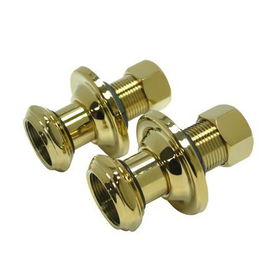 Kingston Brass 1 3/4 in. Wall Mount Extension For Clawfoot Faucet CCU4102, Polished Brasskingston 
