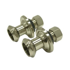 Kingston Brass 1 3/4 in. Wall Mount Extension For Clawfoot Faucet CCU4108, Satin Nickel