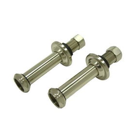 Kingston Brass 6 in. Wall Mount Extension For Clawfoot Faucet CCU4208, Satin Nickel
