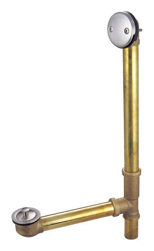 Kingston Brass Twist and Turn Overflow Drain DLL3168, Satin Nickel