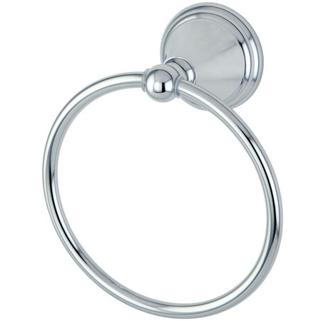 Kingston Brass Governor Towel Ring BA2974C, Chrome