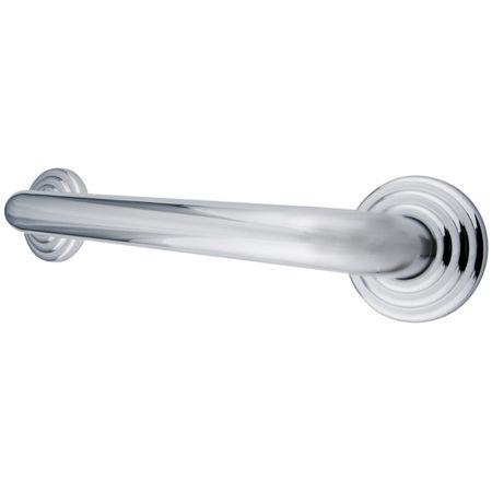 Kingston Brass 30 in. Decorativeative Grab Bar DR314301, Chrome