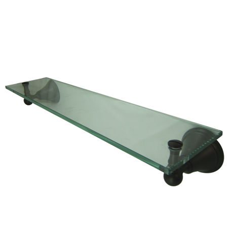 Kingston Brass Decorative Glass Shelf BA2979ORB, Oil Rubbed Bronze