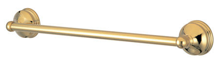 Kingston Brass 24 in. Decorative Towel Bar BA1161PB, Polished Brass