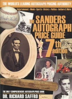 The Sanders Autograph Price Guidesanders 