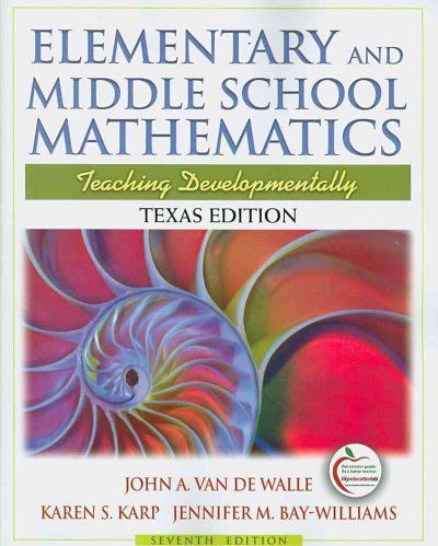 Elementary and Middle School Mathematicselementary 