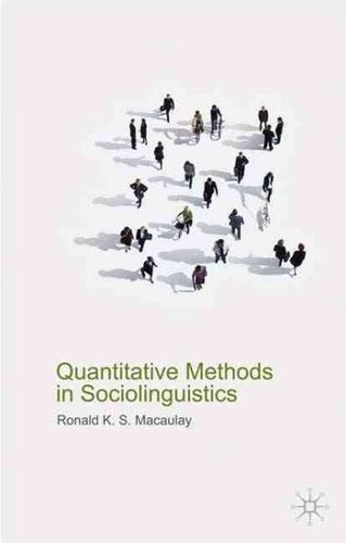 Quantitative Methods in Sociolinguisticsquantitative 