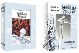 The Umbrella Academy Book & Figure Setumbrella 