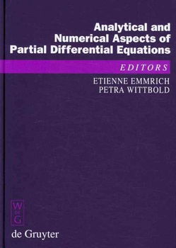 Analytical and Numerical Aspects of Partial Differential Equationsanalytical 