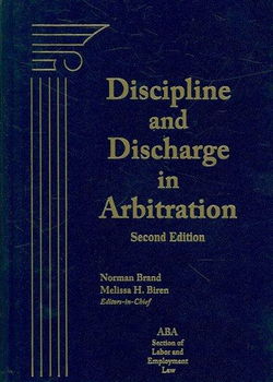 Discipline and Discharge in Arbitrationdiscipline 