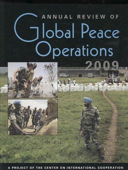 Annual Review of Global Peace Operations 2009annual 