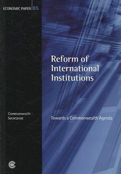 Reform of International Institutionsreform 