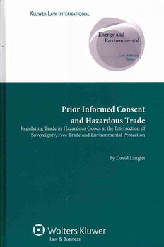 Prior Informed Consent and Hazardous Tradeprior 