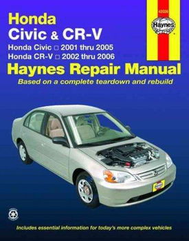Honda Civic & CR-V Automotive Repair Manualhonda 
