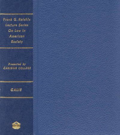 Frank G. Raichle Lecture Series on Law in American Societyfrank 