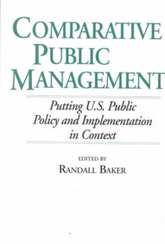 Comparative Public Managementcomparative 