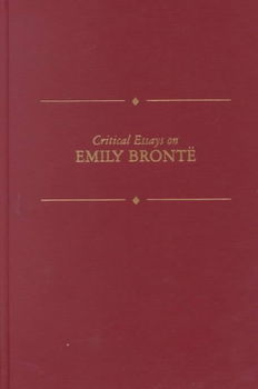 Critical Essays on Emily Brontecritical 