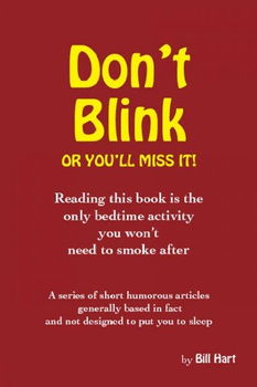 Don't Blink ...or You'll Miss Itdon 