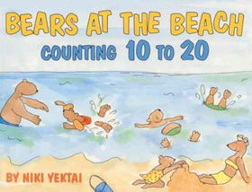 Bears at the Beach Counting Ten to Twentybears 