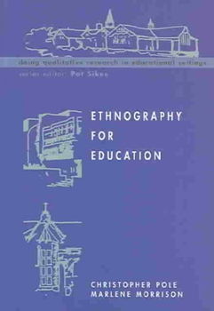Ethnography for Educationethnography 