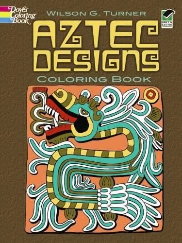 Aztec Designs Coloring Bookaztec 