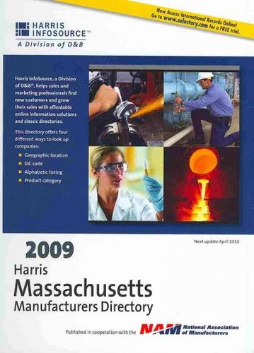 Harris Massachusetts Manufacturers Directory 2009harris 
