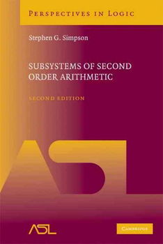 Subsystems of Second Order Arithmeticsubsystems 