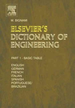 Elsevier's Dictionary Of Engineeringelsevier 