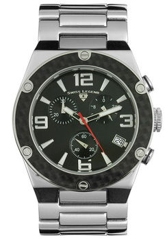 Men's Throttle Chronograph Carbon Fiber Bezelmen 