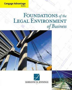 Foundations of the Legal Environment of Businessfoundations 
