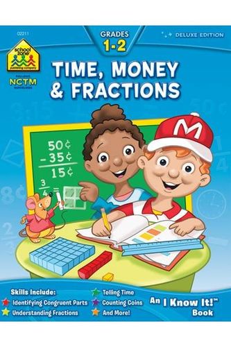 Time, Money & Fractions Grades 1-2time 