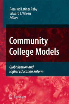 Community College Modelscommunity 