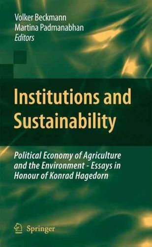 Institutions and Sustainabilityinstitutions 