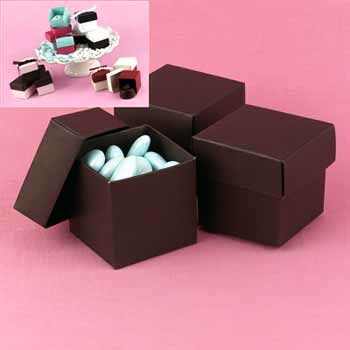 Espresso Mix & Match Favor Boxes Case Pack 1espresso 