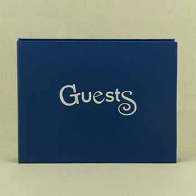 Royal Blue Funky Guest Book Case Pack 1royal 