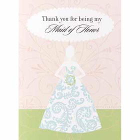 Thank You For Being Maid of Honor Card Case Pack 1thank 