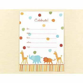 Jungle Animals Invitations Case Pack 1jungle 