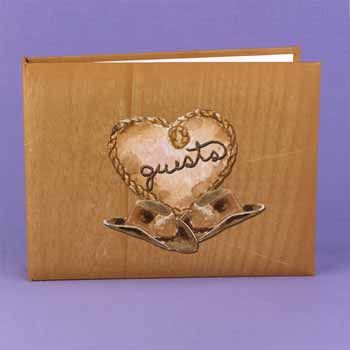 Country Flair Guest Book Case Pack 1country 
