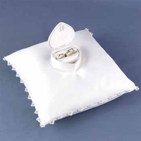 Satin Ring Box Pillow Case Pack 1satin 