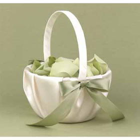 Ivory Customized with Color Basket Case Pack 1ivory 