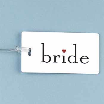 Bride Luggage Tag