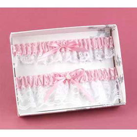 Pink Keepsake & Toss Garter Set Case Pack 1pink 