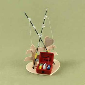 Gone Fishin' Cake Top Case Pack 1gone 