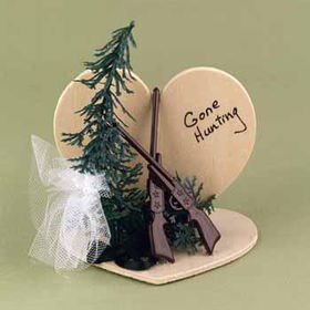 Gone Hunting Cake Top Case Pack 1gone 